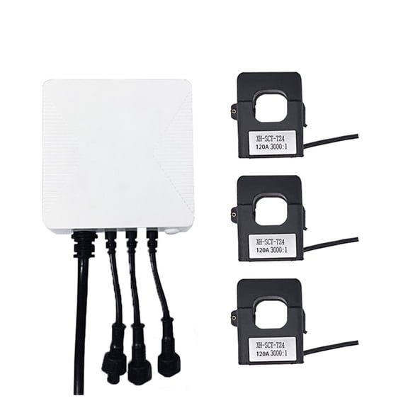 Tuya Single 3 Phase Energy KWH Meter Power Clamp Current Transformer Power Usage Monitor ,Protect Safety of Circuit