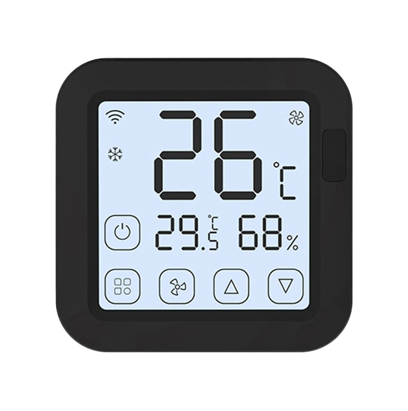 Tuya Smart Air Conditioner Controller, Thermostat With LCD Display App Control Temperature Humidity Sensor Monitor