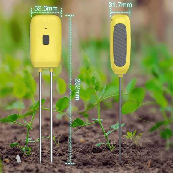 Tuya Smart Bluetooth Soil Tester Temperature and Humidity Meter Waterproof Thermohygrometer Garden Automation Irrigation