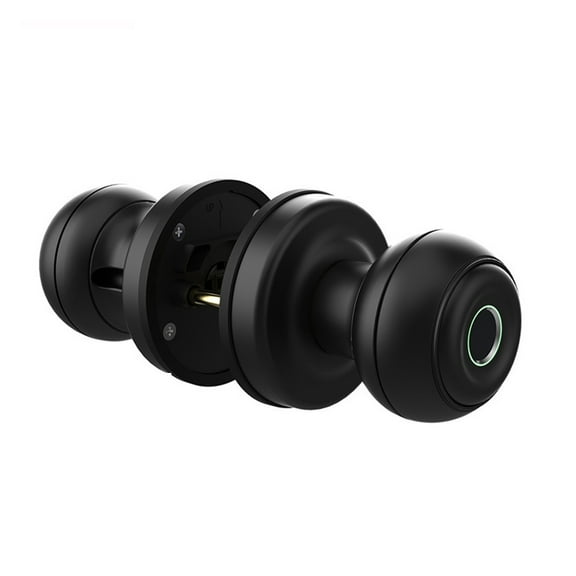 Tuya Smart Door Lock Biometric Fingerprint Lock Smart Home Door Knob with USB-C Emergency Charging Security Protection ,Effortless Installation