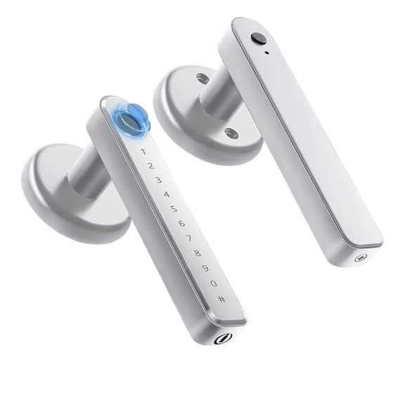 Digital Electronic Lock Smart Door Lock Smart Home Biometric Finrprint For Tuya Password Keyless APP Unlock Security ,More Secure