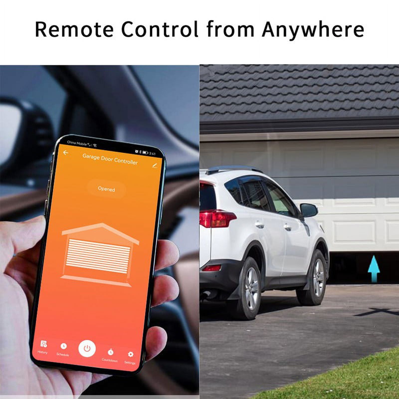 Tuya Smart Garage Door Opener Zigbee Remote Control