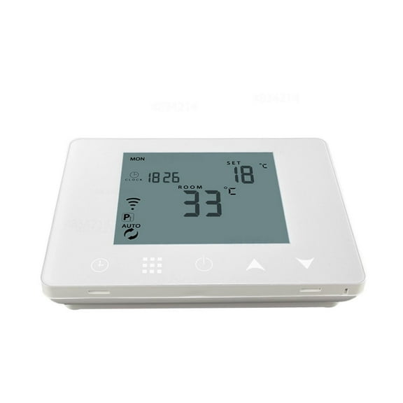 Tuya Smart Gas Boiler, Wireless Thermostat And 6 Sub-Chamber Hub Controller Central For Floor Heating Cable/ Heat Mat ,Easy to Install
