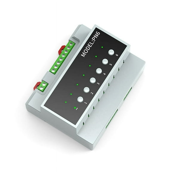 Tuya Smart Home 6-Channel 16A Relay Switch Module Dry Contact Module for Intelligent Appliance Control