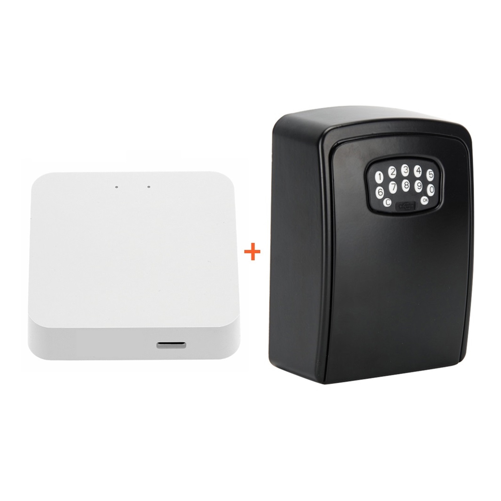 Tuya Smart Home Key Storage Secret Box APP Unlock Security Code Lock Waterproof Wall Mount Key