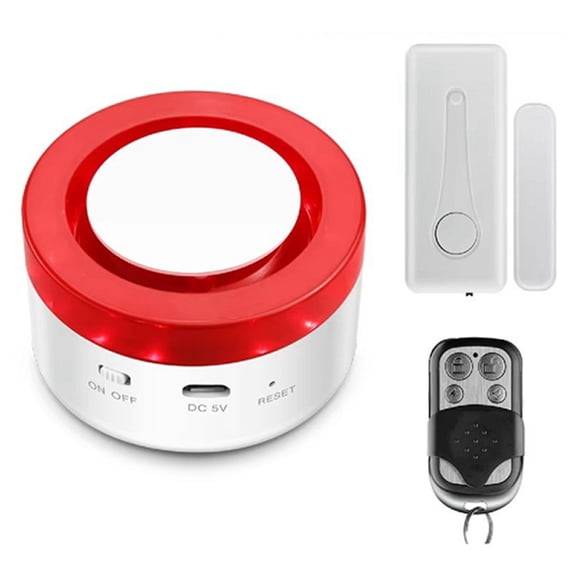 Tuya Smart Home Security Alarm System Set WiFi Wireless Burglar Alarm Home Burglar Motion Door Window Sensor
