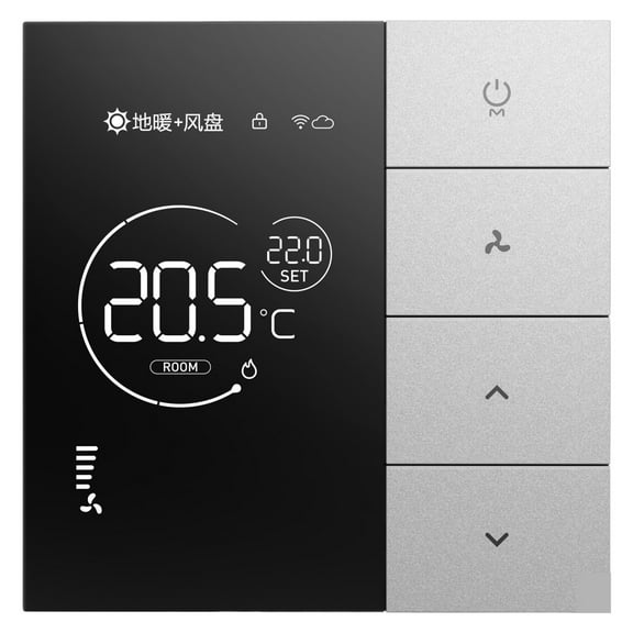 Tuya Smart Home Thermostat, Floor Heating Temperature Controller,Smart Thermostatic Radiator For Remote Control ,Temperature calibrating