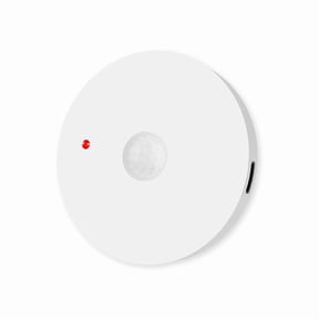 Tuya Smart Human Motion Sensor Wifi Detect Human Body PIR Movement with Luminance Safety Protect Remote Control,1 * Human Motion Sensor 1 * Type-C Data Cable,White