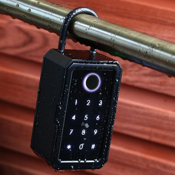Tuya Smart Key Box Fingerprint Safe Storage Lock Key Digital Security Lockbox Combination Code ,Multiple Options Available