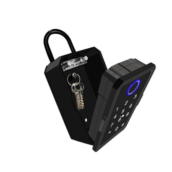 Tuya Smart Key Box Finrprint Safe Stora Lock Key Digital Security ...