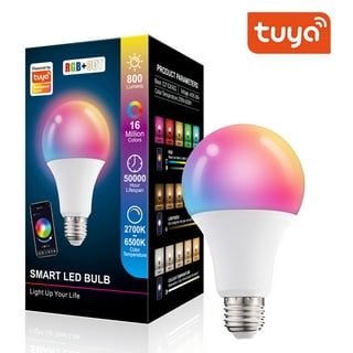 Tuya Lampadina Intelligente a Led WiFi RGBW E27 Dimmerabile 9W