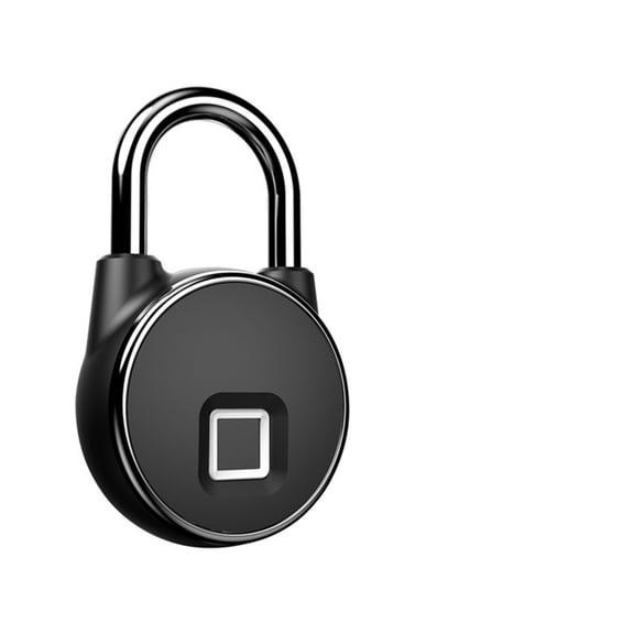 Tuya Smart Lock Fingerprint Padlock Smart Padlock Cabinet Lock Dormitory Anti-Theft Lock USB Rechargeable Security Keyless Lock ,Easy to Use