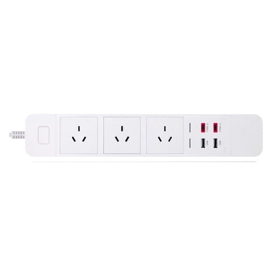 Tuya Smart Power Strip Outlet Extension Socket Surge Protection Remote