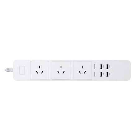 Tuya Smart Power Strip Outlet Extension Socket Surge Protection Remote