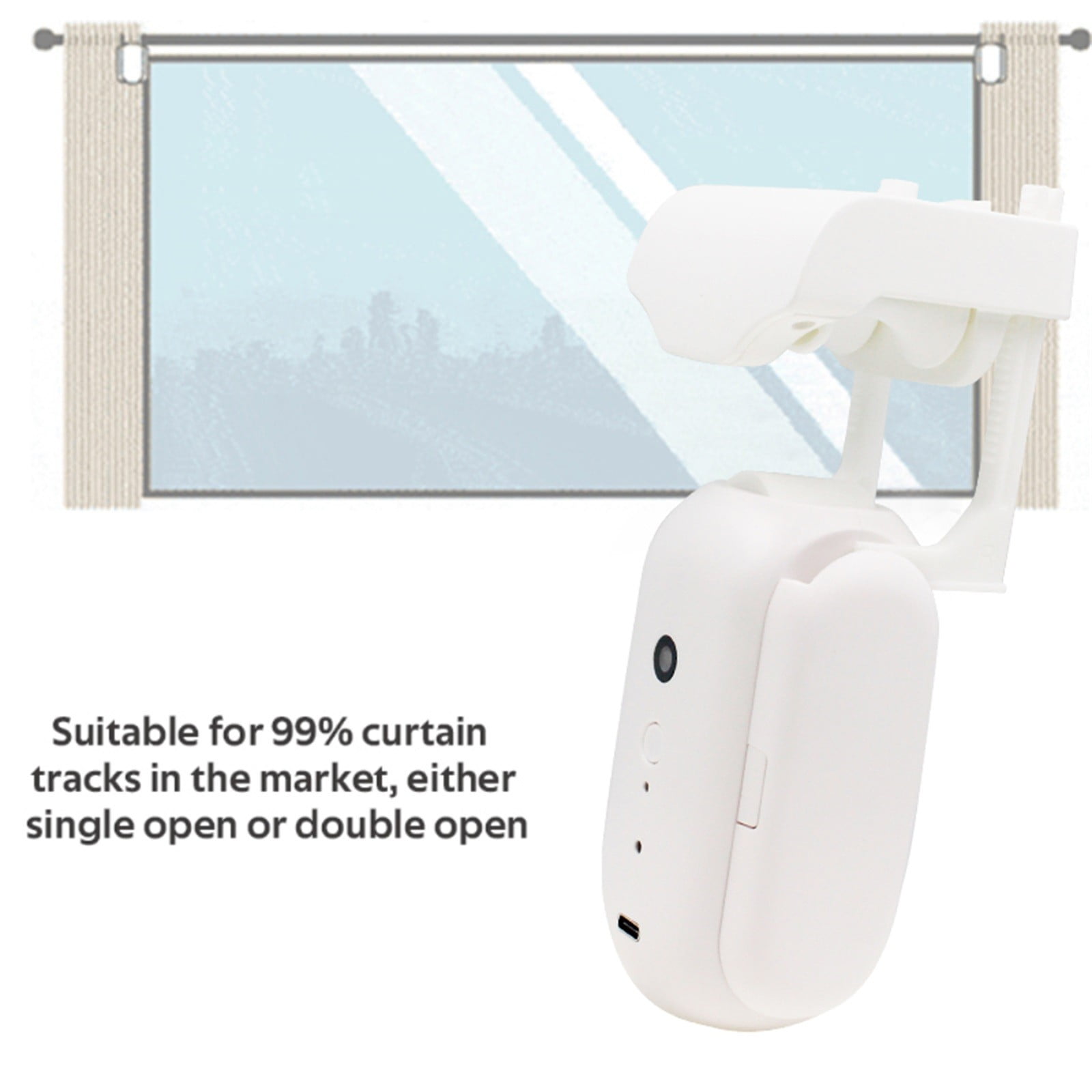 Tuya Smart Robot Curtain With Bluetooth, Wireless Automatic Curtain