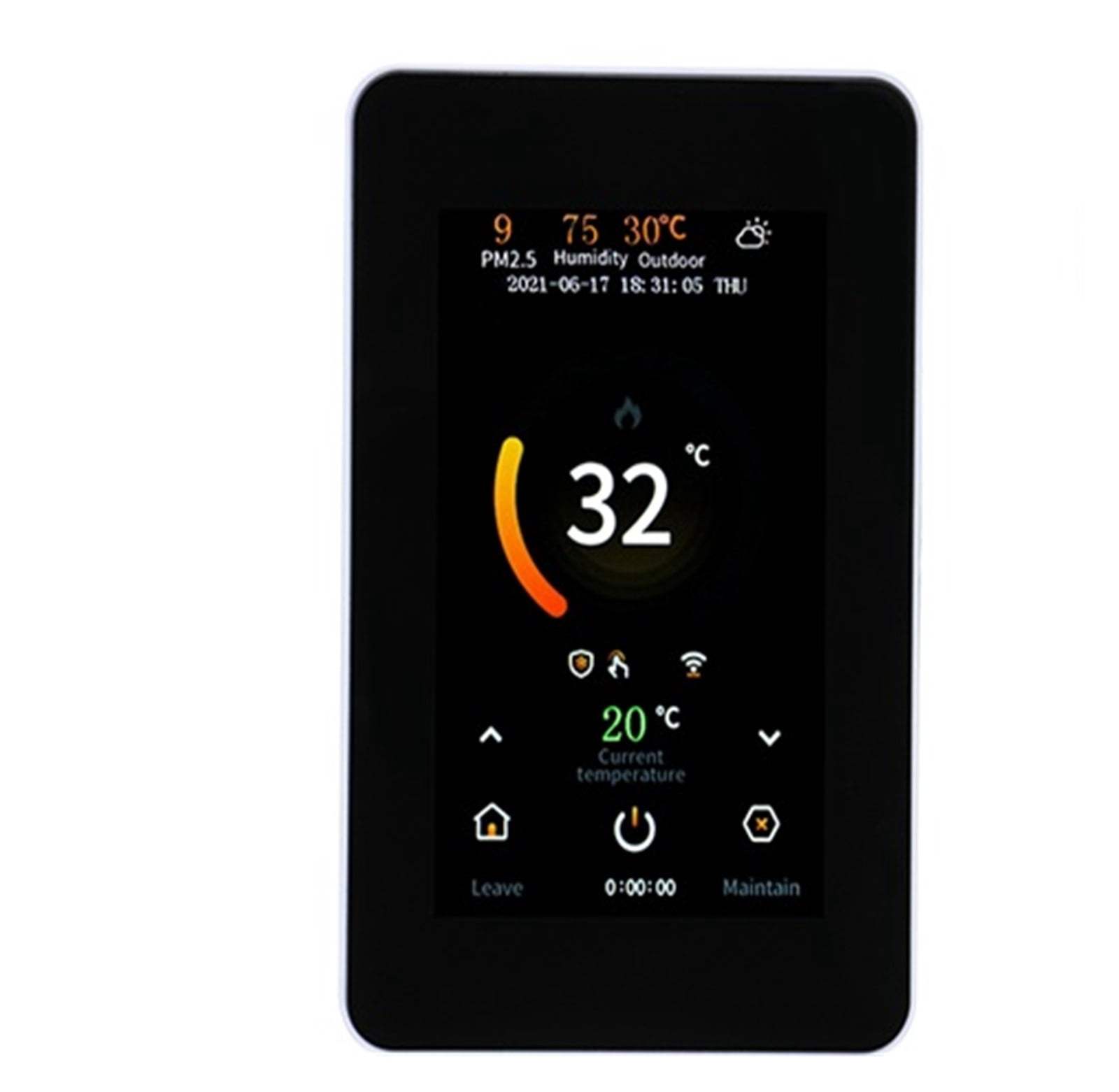 Tuya Smart Thermostat Electric Floor Heating Water Heating Temperature Controller CO2 And Humidity Sensor ,Temperature calibrating