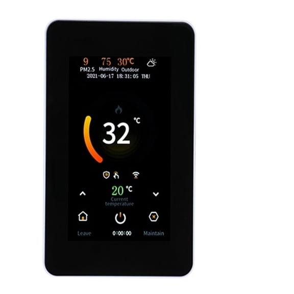 Tuya Smart Thermostat Electric Floor Heating Water Heating Temperature Controller CO2 And Humidity Sensor