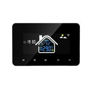 Tuya Smart Thermostat, Temperature Controller Electric Floor Heating Water Heating LCD Display ,Easy Installation