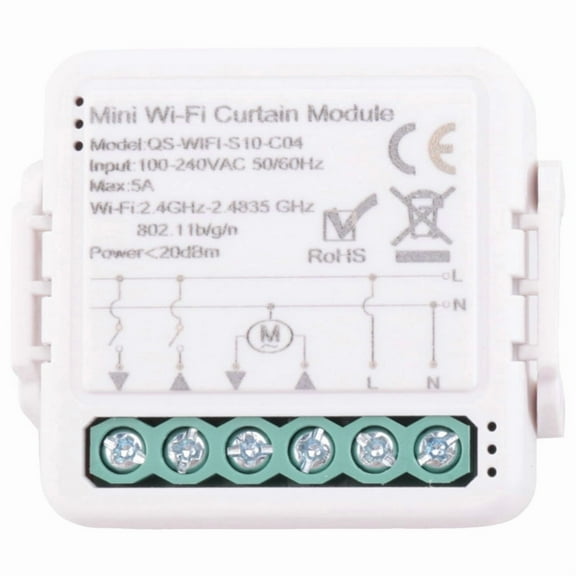 Tuya Smart WiFi Curtain Switch Module for Roller Shutter Electric Motor Smart Life APP Remote Control