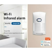 Tuya Smart WiFi Infrared Detector PIR Motion Sensor Human Body Induction Alarm, Smart Household Appliances
