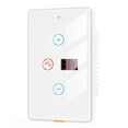 Tuya Smart WiFi Water Heater Switch Touch Wall Panel 20A Control Work