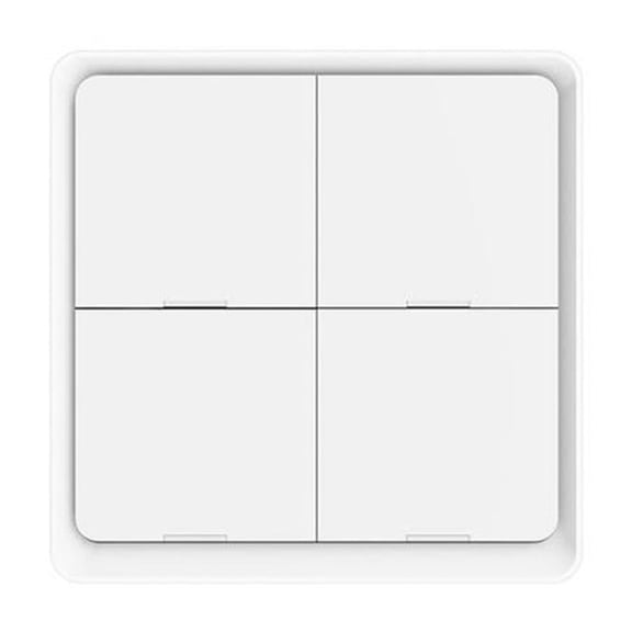 Tuya Smart ZigBee 3.0 Wireless 12 Scenes Wall Switch Button Controller Adhesive Smart Automation ,Trusted and Reliable