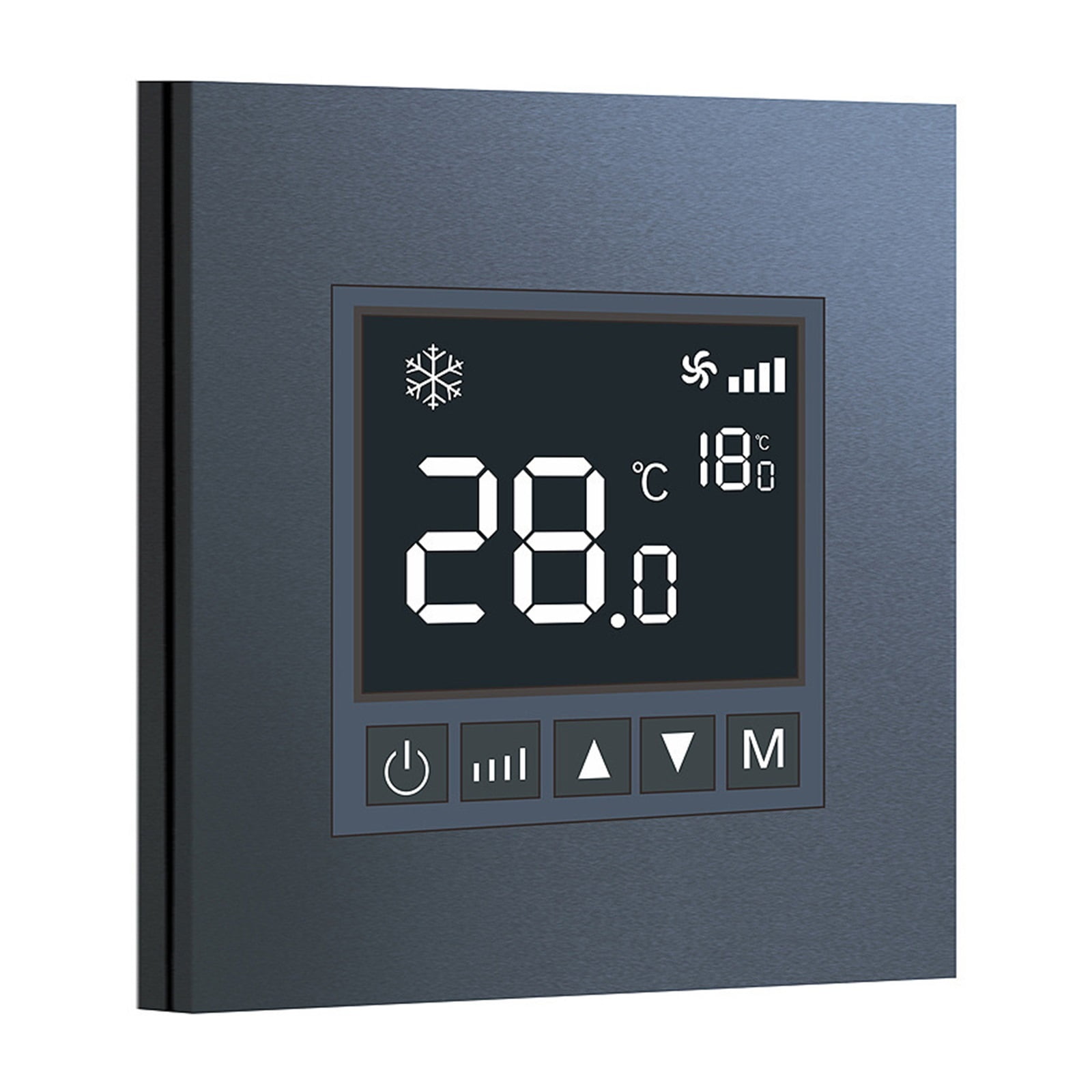 Tuya Temperature Control Panel Smart Hotel Fresh Air Air Conditioner Control Regulator Mobile ...