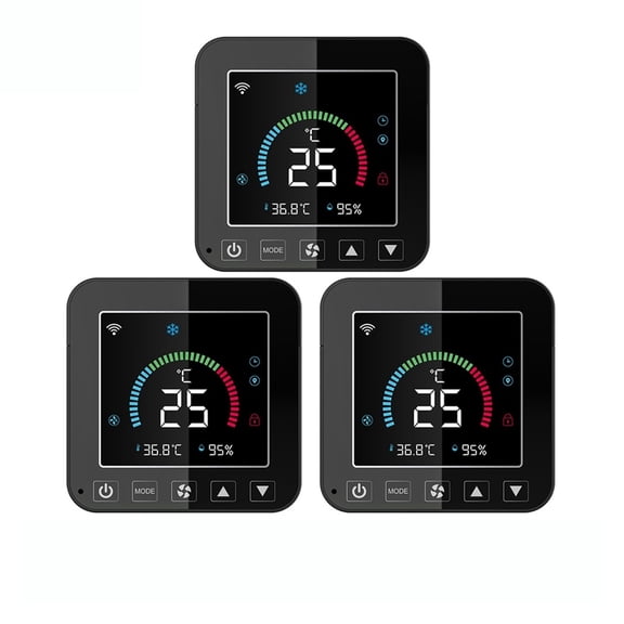 Tuya Thermostat, Air Conditioner Temperature Humidity Infrared Controller, USB Power LCD Touch Screen ,Easy to Install