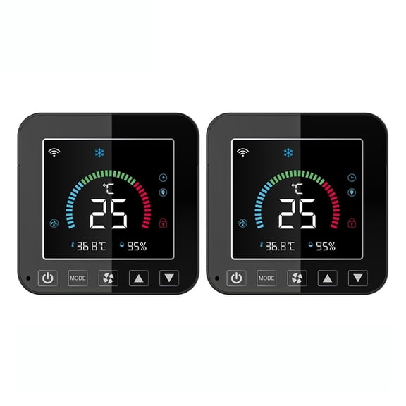 Tuya Thermostat, Air Conditioner Temperature Humidity Infrared Controller, USB Power LCD Touch Screen ,Easy to Install