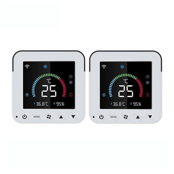 Tuya Thermostat, Air Conditioner Temperature Humidity Infrared Controller, USB Power LCD Touch Screen ,Easy to Install