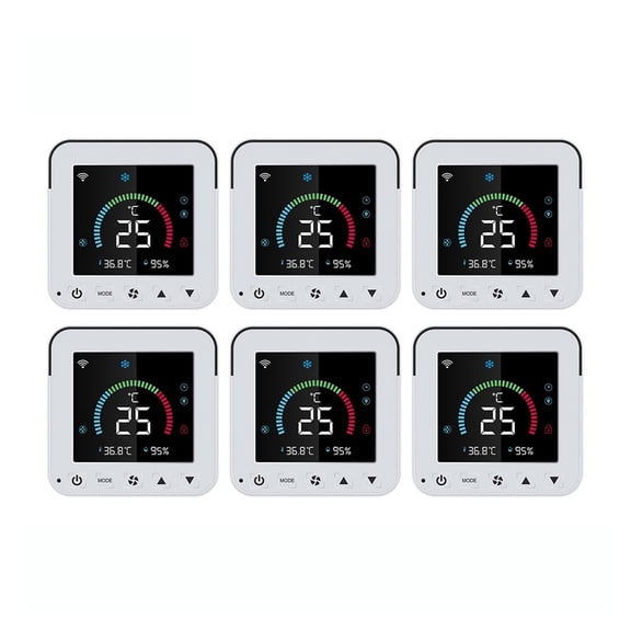 Tuya Thermostat, Air Conditioner Temperature Humidity Infrared Controller, USB Power LCD Touch Screen ,Temperature calibrating