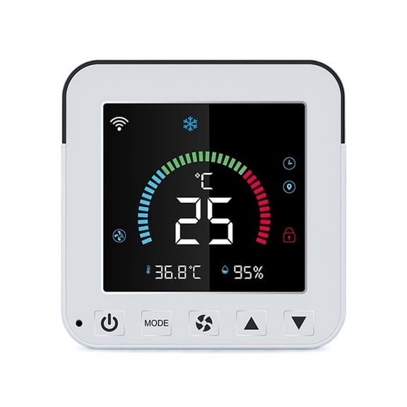 Tuya Thermostat, Air Conditioner Temperature Humidity Infrared Controller, USB Power LCD Touch Screen