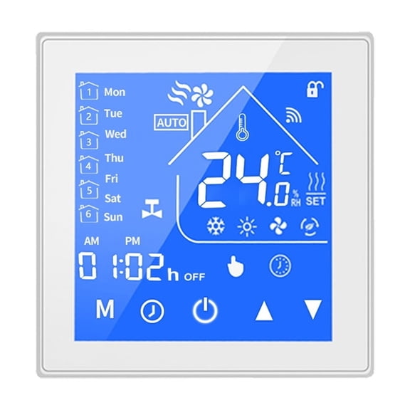 Tuya Thermostat, Heating Water/Gas Boiler Electric Floor Thermostat, Room Temperature Controller ,Temperature calibrating