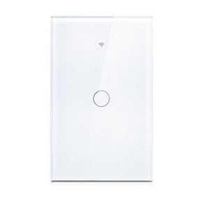 Tuya US Plug Smart Switch 1 Gang No Neutral Wire Touch Sensor White