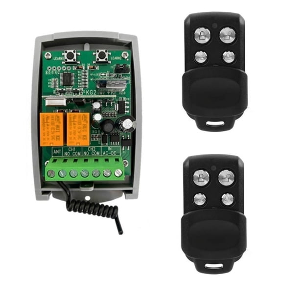 Tuya WIFI Garage Door Remote Control Receiver 433.92mhz 2CH Receiver