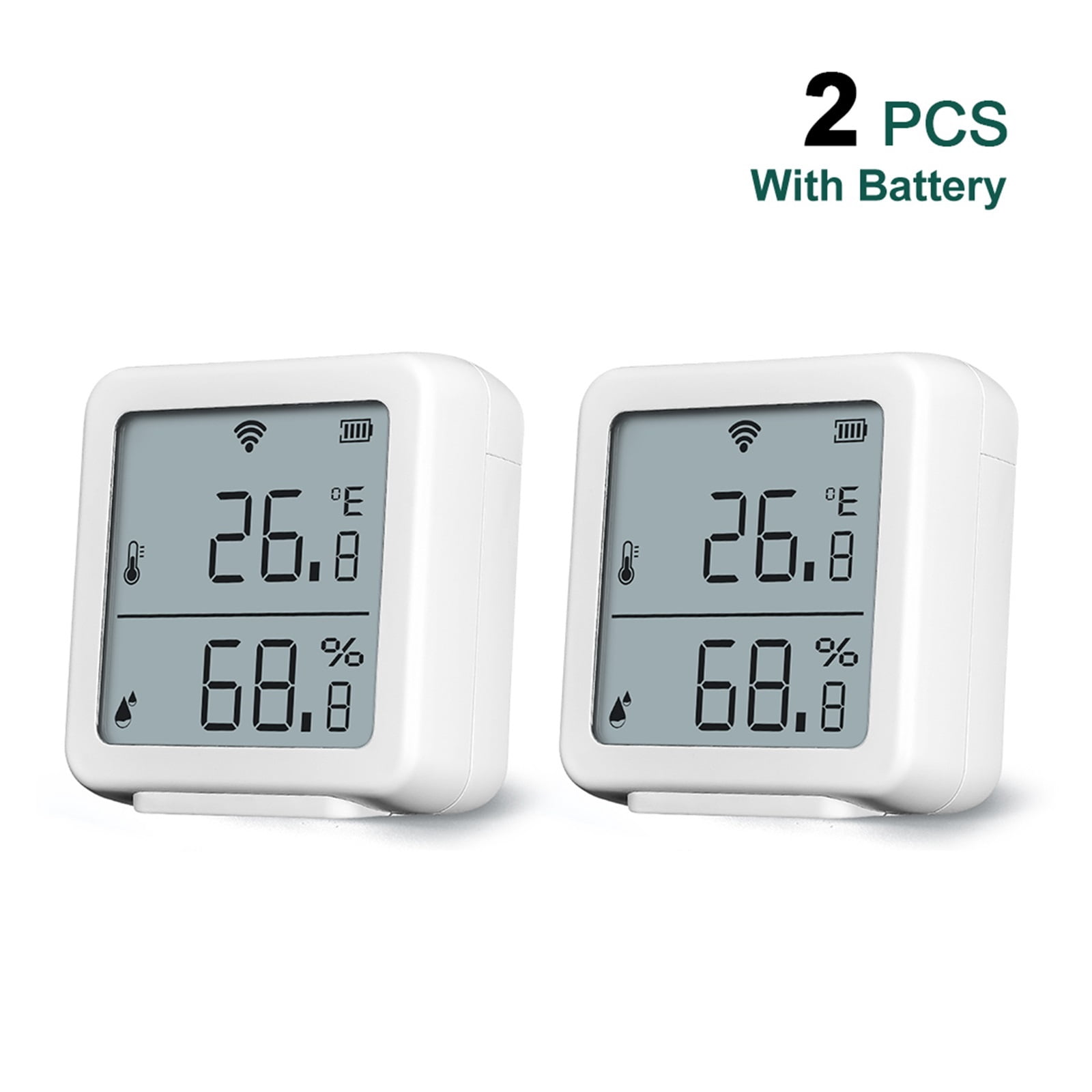 Tuya WIFI Indoor Hygrometer Thermometer Detector Temperature And ...