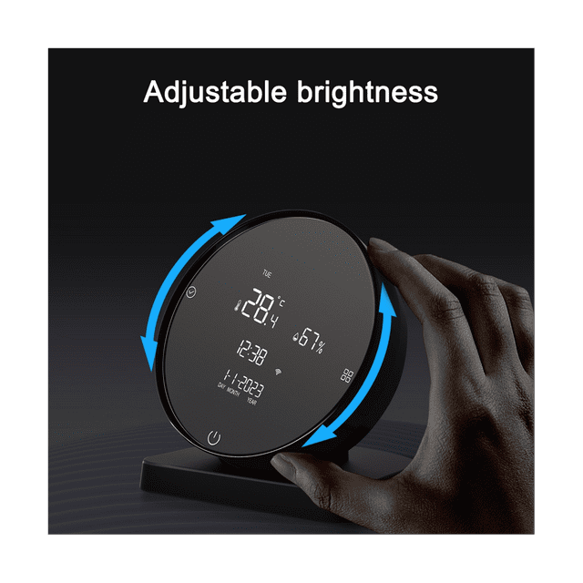 Tuya WIFI USB Rechargeable Temperature and Humidity Detector Home Baby