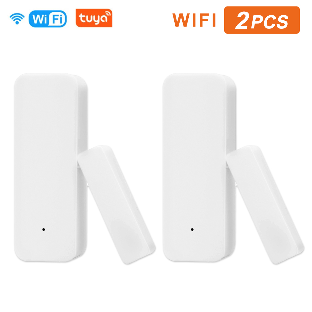Tuya WiFi Door Sensor, Smart Door Open/Closed Detectors, Smartlife APP