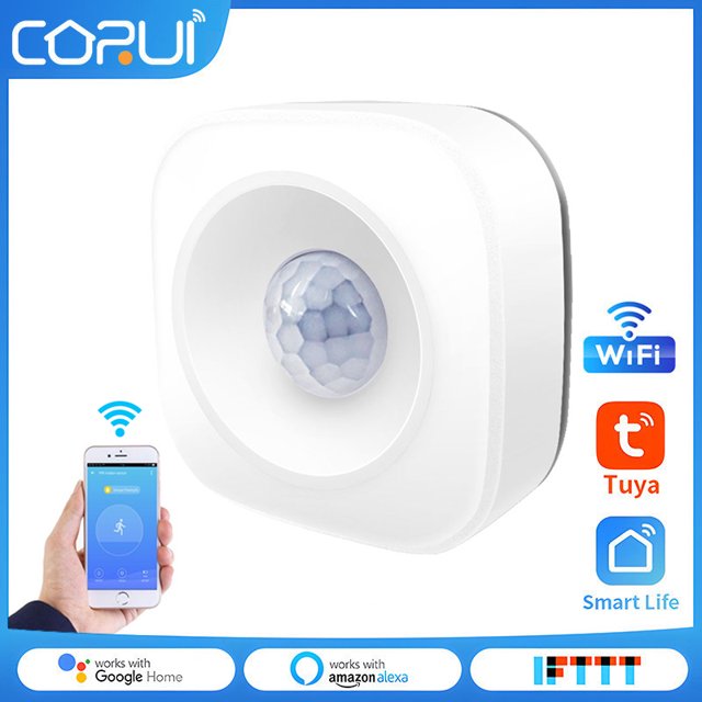 Tuya WiFi Human Body Sensor Infrared Detector Wireless Smart Body PIR
