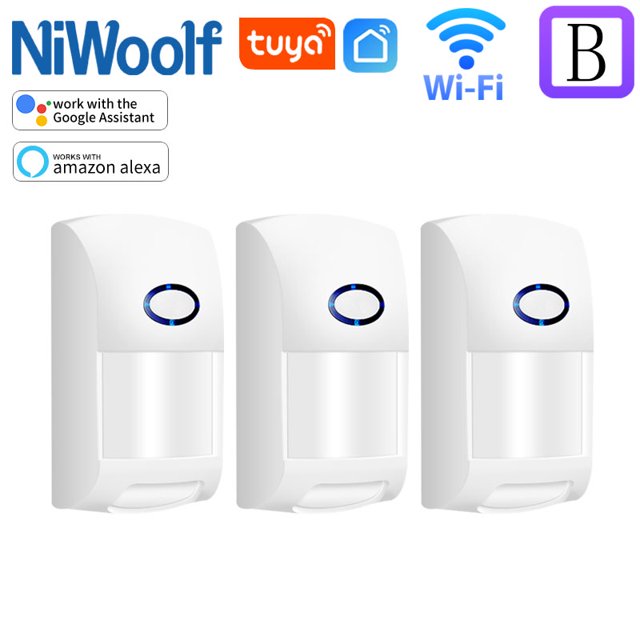 Tuya WiFi Motion Sensor 25Kg Pet Immune Detector Body PIR Infrared