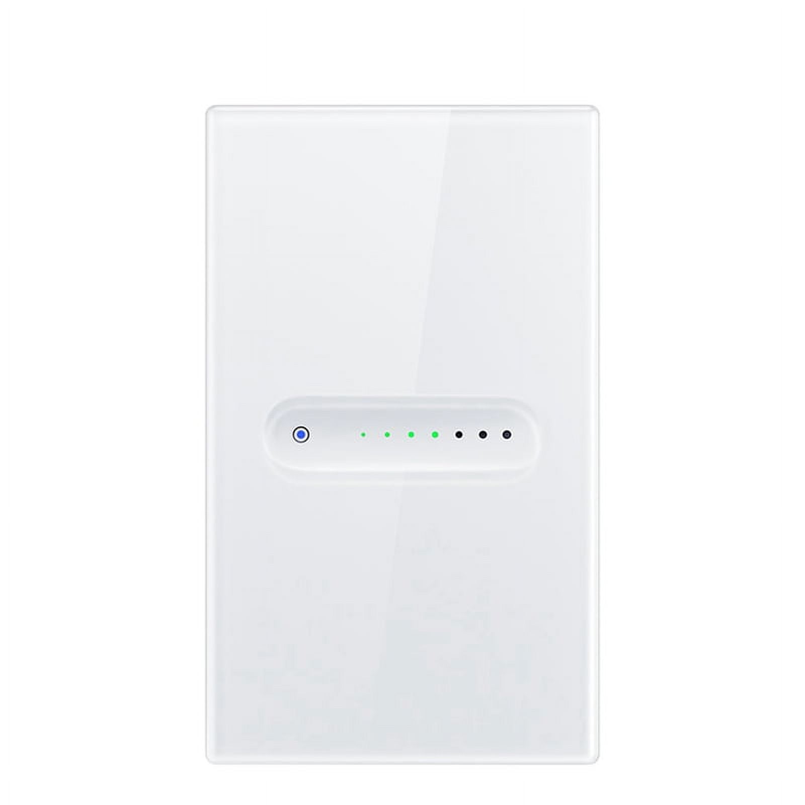 Tuya WiFi Smart Dimmer Switch 1 Gang Dimmer Light Switch Touch Panel APP Remote Control mj2571
