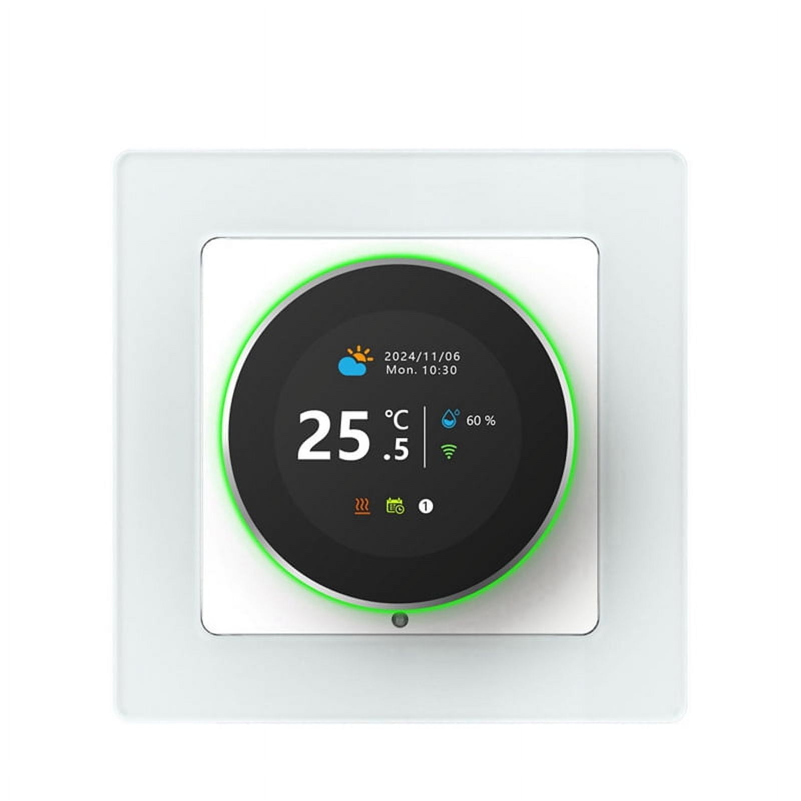 Tuya WiFi Smart Knob Thermostat Water Heating Temperature Controller for Water Heating 3A