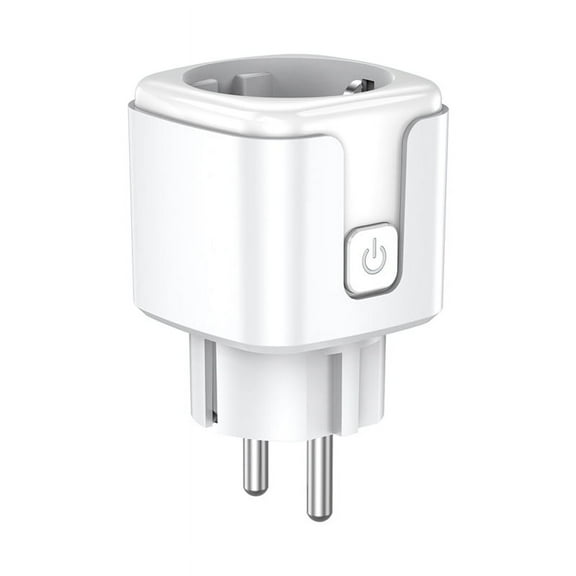 Tuya WiFi Smart Plug 20A EU Smart Socket with Power Monitor Timing Smart Life Support for Home Yandex