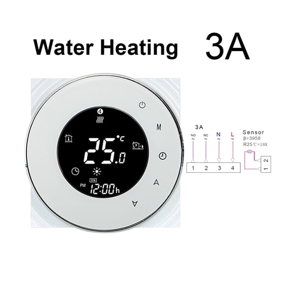 Tuya WiFi Smart Thermostat,Electric Floor Heating Water/Gas Boiler Tempera Ture Remote Controller Work With Google Home ,Easy to Operate