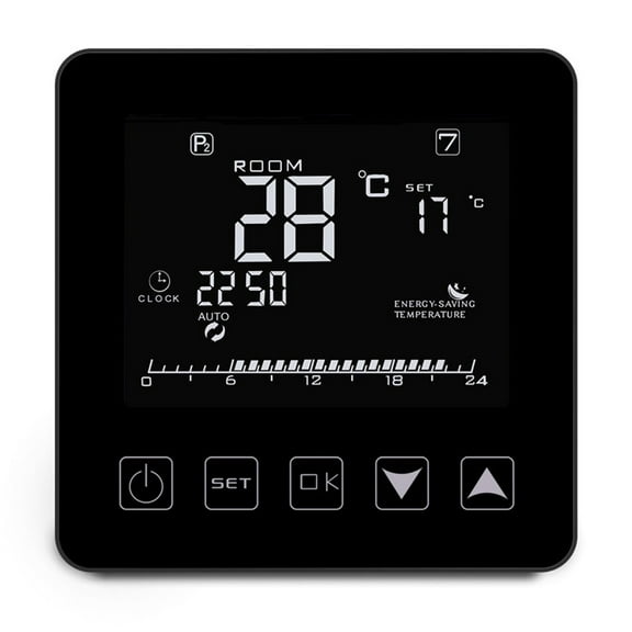 Tuya WiFi Smart Thermostat Electric Floor Heating Water/Gas Boiler Temperature Remote Controller Mobile Phone APP ,Easy to Operate