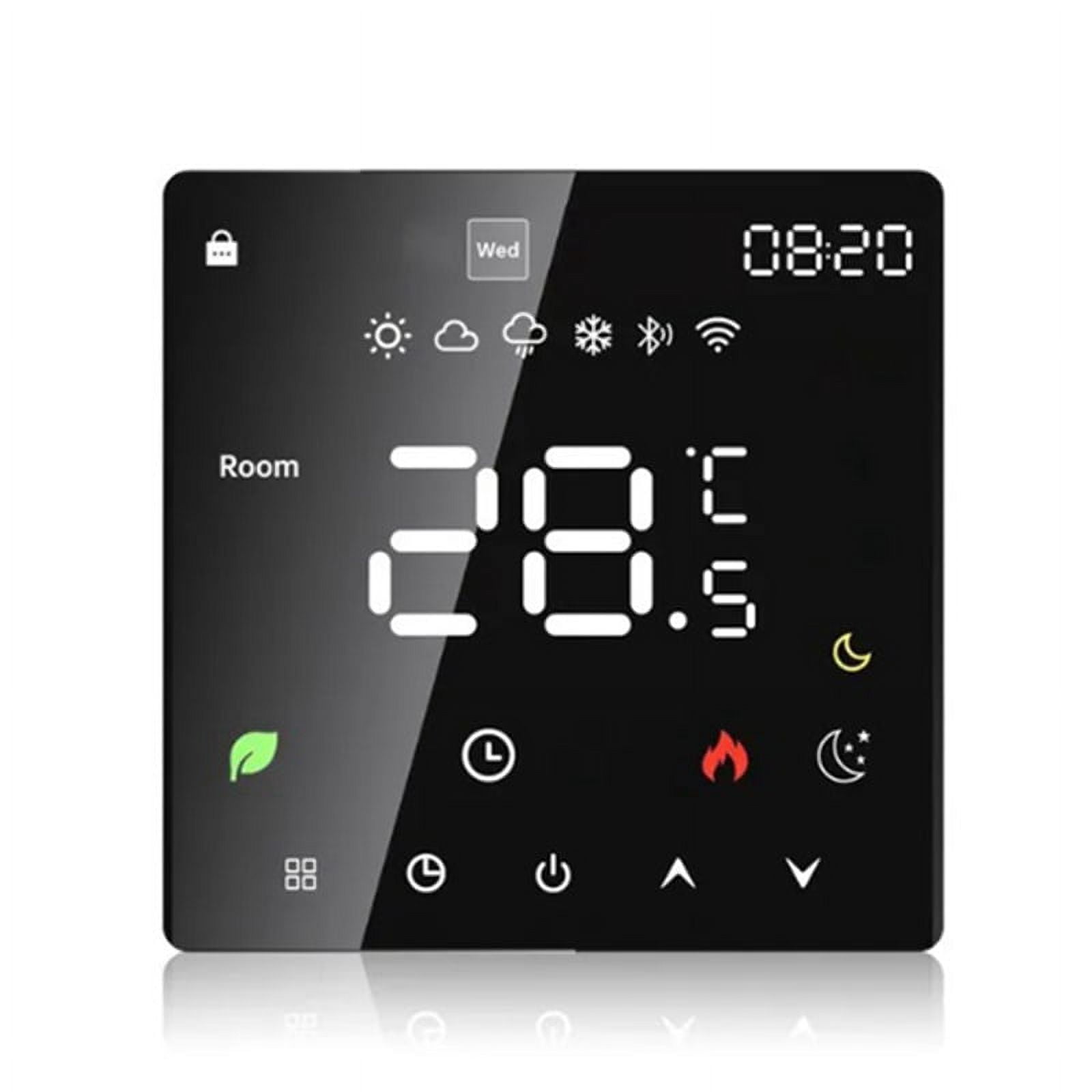 Tuya WiFi Smart Thermostat Electric Floor Heating Water Heating Temperature  Remote Controller for Google Home Alexa(16A)