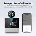 Tuya WiFi Smart Thermostat Gas Boiler Temperature Controller for Google