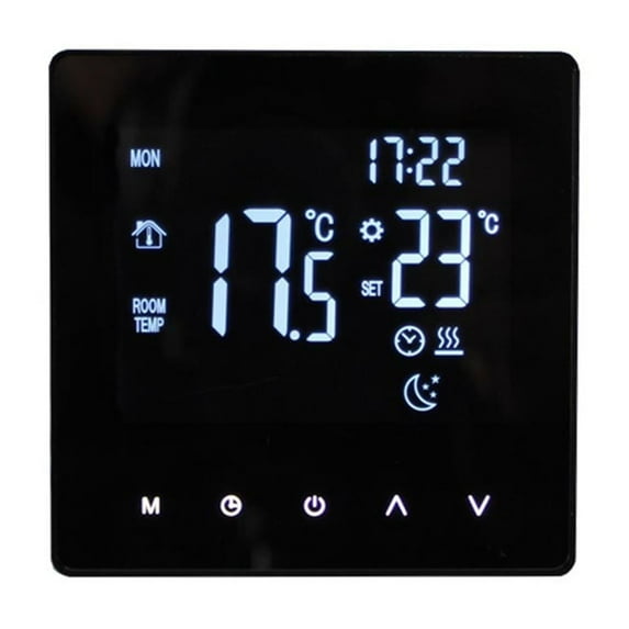 Tuya WiFi Smart Thermostat Temperature Controller Water Floor Heating Electric Floor Heating Wall-hung Boiler LCD Temperature Control Panel ,Easily DIY
