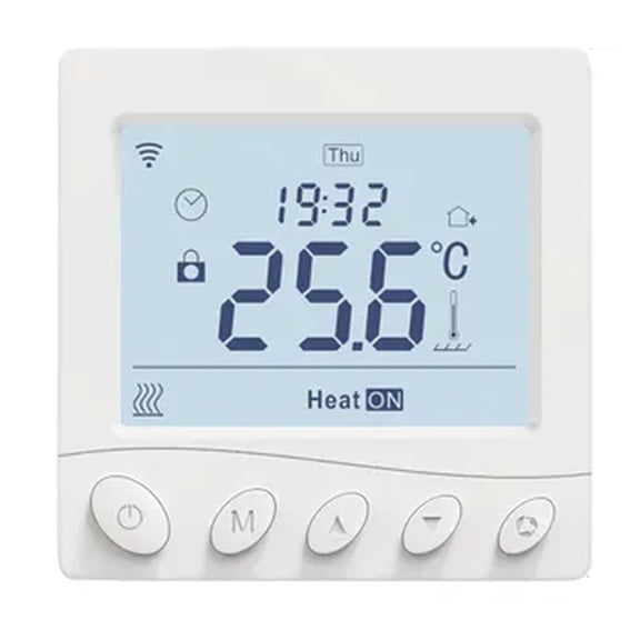 Tuya WiFi Thermostat Room Temperature Controller Water/Electric Floor Heating Gas Boiler App Control (A)