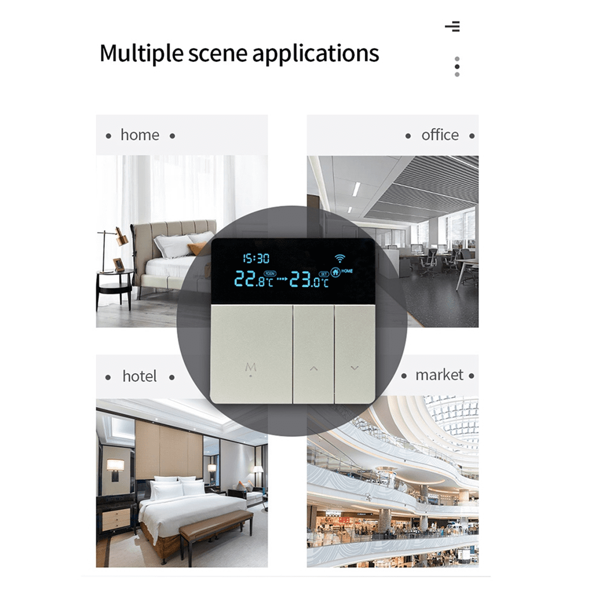 Tuya WiFi Thermostat Water/Electric Floor Heating Water Gas Boiler